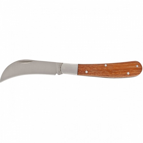 Нож садовый, 170 мм, складной, изогнутое лезвие