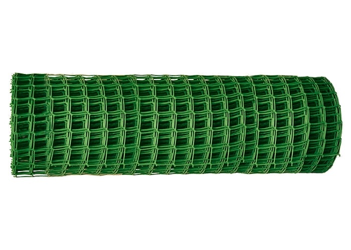 Заборная решетка в рулоне 1,8 х 25 метров, ячейка 60 х 60 мм. цвет зеленый